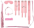 ZENN 10-Piece Complete Beginners Set - Pink