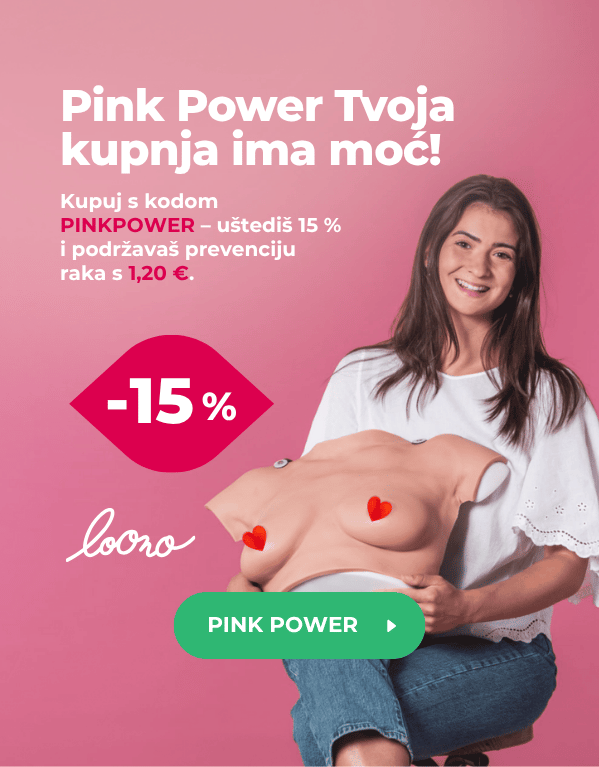 Dobivaš 15 % popusta s kodom PINKPOWER!