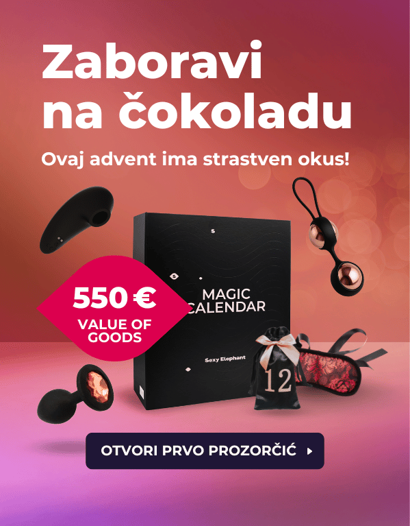 Otkrij premium i čarobni adventski kalendar Sexy Elephant 2025.